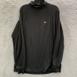 ZERO RESTRICTION Sweater Mens Size Medium Pullover Black Golf